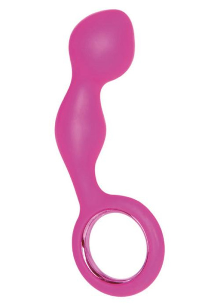 Массажер простаты Booty Exciter Pink, 10х3 см, розовый